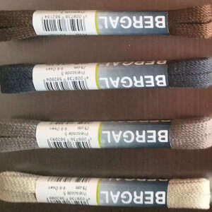 Bergal 8856 platte schoenveters OP=OP