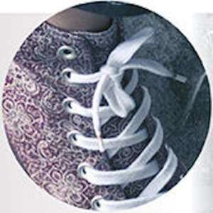 Ringpoint 63 platte sport schoenveters