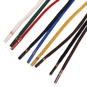 Ringpoint 83 dunne ronde waxed schoenveters - 2.5mm dik