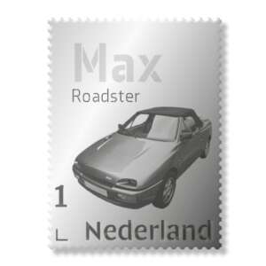 Zilveren postzegel 2023 max roadster