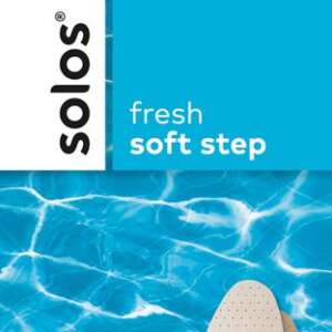 Solos Soft Step Fresh ademende comfortabele latex zool maat 46 OP=OP