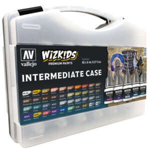 Vallejo Wizkids Intermediate Case met 40 flesjes a 8ml