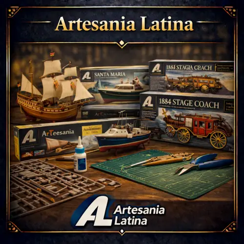 Artesanía Latina houten modelbouw bouwdozen bij DIYLux