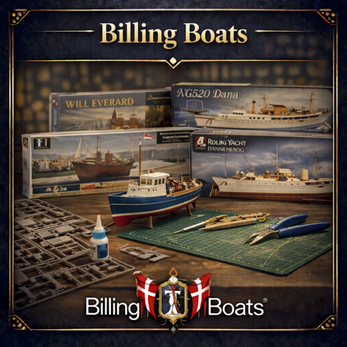 Billing Boats houten modelbouw bouwdozen bij DIYLux