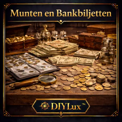 Munten en Bankbiljetten voor verzamelaars bij DIYLux