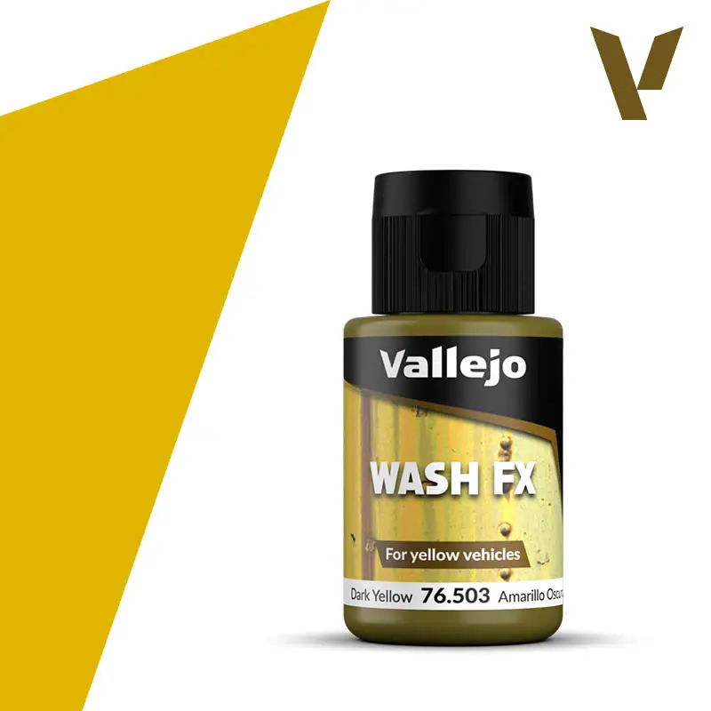 Vallejo Model Wash FX 76503 dark yellow