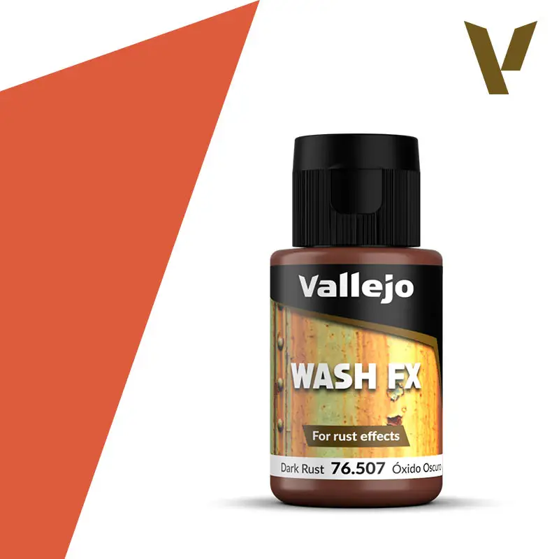 Vallejo Model Wash FX 76507 dark rust