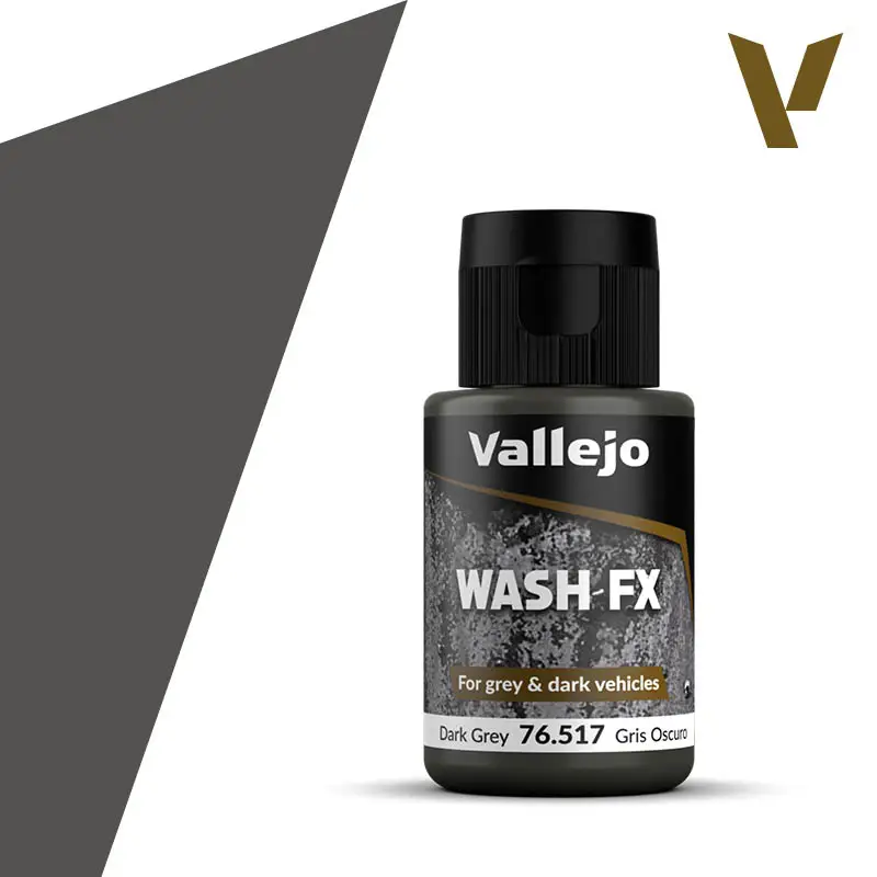 Vallejo Model Wash FX 76517 dark grey
