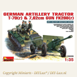Miniart 35039 GERMAN ARTILLERY TRACTOR T-70 FK288