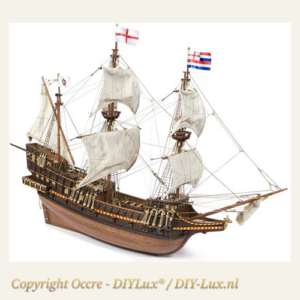 Occre 12003 Golden Hind Historisch schip Houten Modelbouw schaal