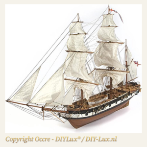 Occre 12005 HMS Beagle Historisch Schip Houten Modelbouw