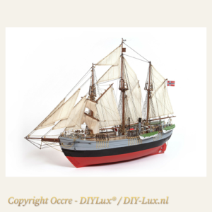 Occre 12011 Occre FRAM Noorse Poolreis expeditieschip - Houten modelbouw