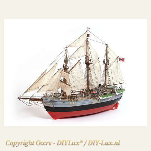 Occre 12011 Occre FRAM Noorse Poolreis expeditieschip - Houten modelbouw