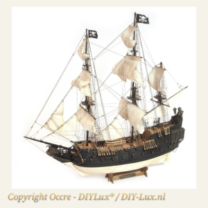 Occre 12012 Cisne Negro Black Swan - Historisch Piratenschip - Houten modelbouw