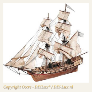 Occre 13600 Corsair Piratenschip - Houten Modelbouw - Historisch schip