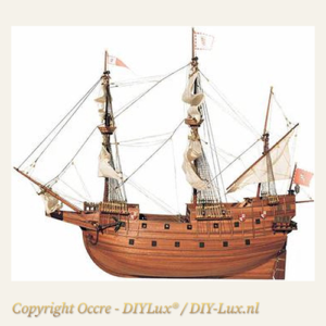 Occre 13601 San Martin - Houten Modelbouw - Historisch schip