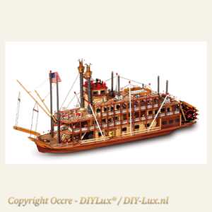 Occre 14003 Occre - Houten modelbouw schip Mississippi - Historisch Schip - Houten Modelbouw