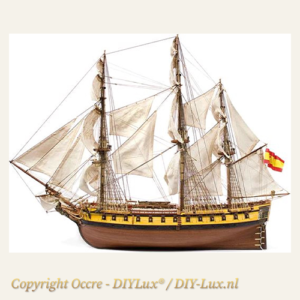 Occre 14007 Nuestra Senora Mercedes - Houten Modelbouw - Historisch schip