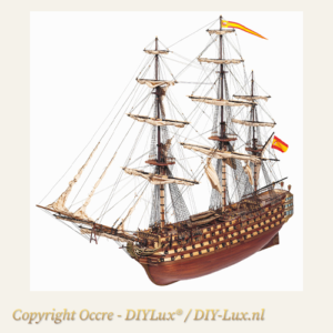 Occre 15800 Occre - Santisima Trinidad - Houten Modelbouw - Historisch schip