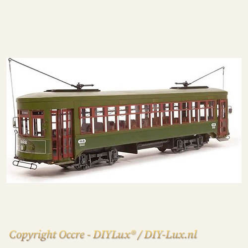 Occre 53012 Tram New Orleans Streetcar named Desire 922 - Houten Modelbouw
