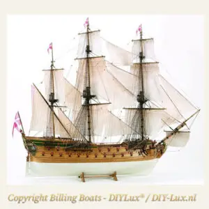 Billing Boats 510437 Norske Løve oorlogsschip modelbouw schip