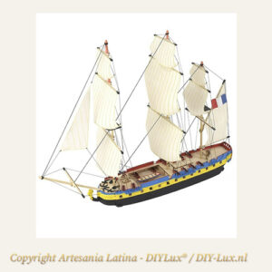 Artesania Latina 17000 Hermione La Fayette Easy Kit houten modelbouwkit 1:160 | DIYLux