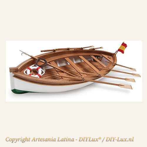 Artesania Latina 19019 Juan Sebastián Elcano Lifeboat houten modelbouwkit 1:35 | DIYLux