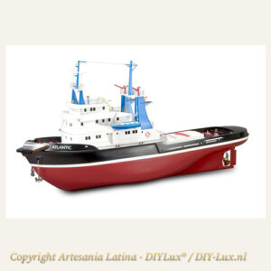 Artesania Latina 20210 Atlantic Tugboat houten modelbouwkit 1:50 | DIYLux