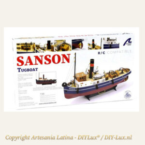 Artesania Latina 20415 Sanson Tugboat houten modelbouwkit 1:50 | DIYLux