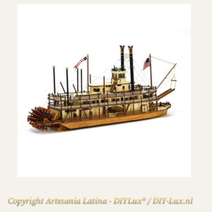 Artesania Latina 20515 King of the Mississippi houten modelbouwkit 1:80 | DIYLux