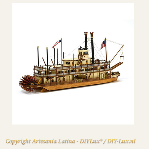 Artesania Latina 20515 King of the Mississippi houten modelbouwkit 1:80 | DIYLux