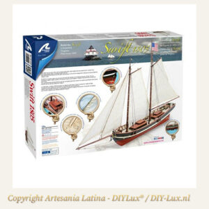 Artesania Latina 22110-N Swift Pilot Boat houten modelbouwkit 1:50 | DIYLux