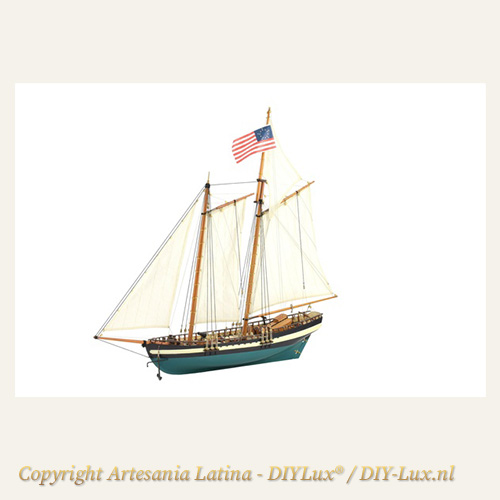 Artesania Latina 22115 Virginia Schooner houten modelbouwkit 1:41 | DIYLux