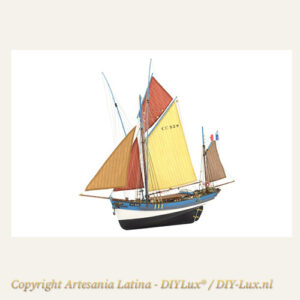 Artesania Latina 22175 Marie Jeanne Tuna Boat houten modelbouwkit 1:50 | DIYLux