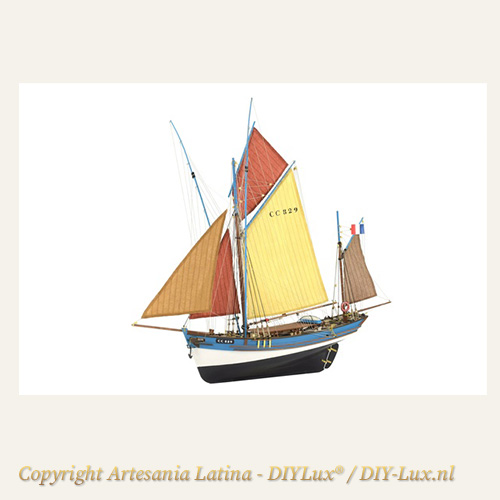 Artesania Latina 22175 Marie Jeanne Tuna Boat houten modelbouwkit 1:50 | DIYLux