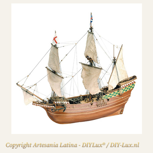 Artesania Latina 22451 Mayflower houten modelbouwkit 1:64 | DIYLux