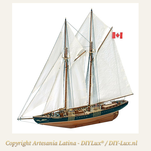 Artesania Latina 22453 Bluenose II houten modelbouwkit 1:75 | DIYLux