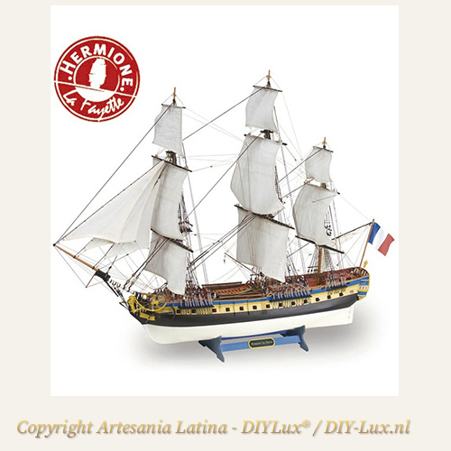 Artesania Latina 22517-N Hermione La Fayette houten modelbouwkit 1:89 | DIYLux