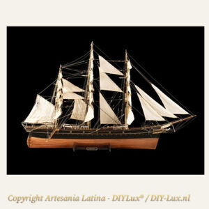 Artesania Latina 22800-N Cutty Sark Tea Clipper houten modelbouwkit 1:84 | DIYLux