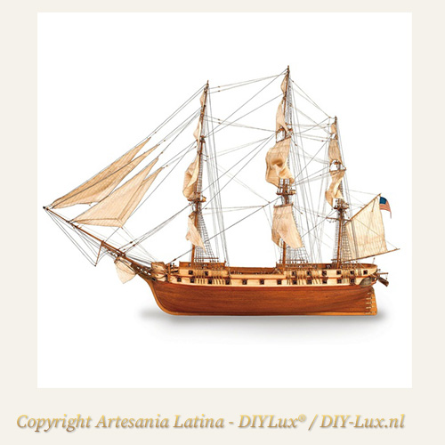 Artesania Latina 22850 USS Constellation houten modelbouwkit 1:85 | DIYLux