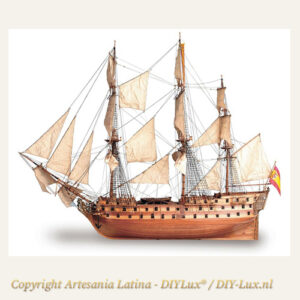 Artesania Latina 22860 San Juan Nepomuceno houten modelbouwkit 1:90 | DIYLux