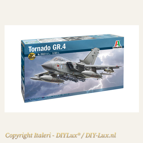 Italeri 2513 Tornado GR.4 gevechtsvliegtuig schaalmodel