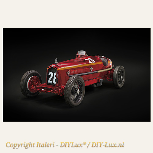 Italeri 4706 Alfa Romeo 8C 2300 Monza raceauto schaalmodel