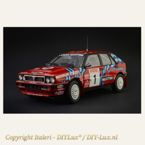 Italeri 4712 Lancia Delta HF Integrale Sanremo 1989 rallyauto schaalmodel