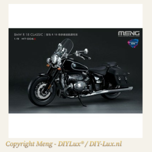 Meng MT006s BMW R 18 Classic (voorgekleurde uitvoering) kunststof Motorfiets modelbouwpakket 1:9