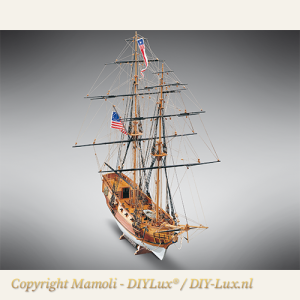 Mamoli MV22 Blue Shadow houten scheepsmodelbouwpakket