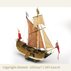 Mamoli MV26 America houten scheepsmodelbouwpakket