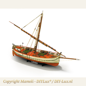 Mamoli MV29 Leudo houten scheepsmodelbouwpakket