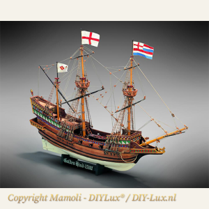 Mamoli MV30 Golden Hind houten scheepsmodelbouwpakket