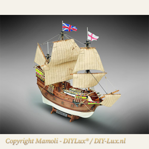 Mamoli MV49 Mayflower houten scheepsmodelbouwpakket